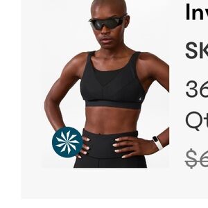 Athleta Black Sports Bra